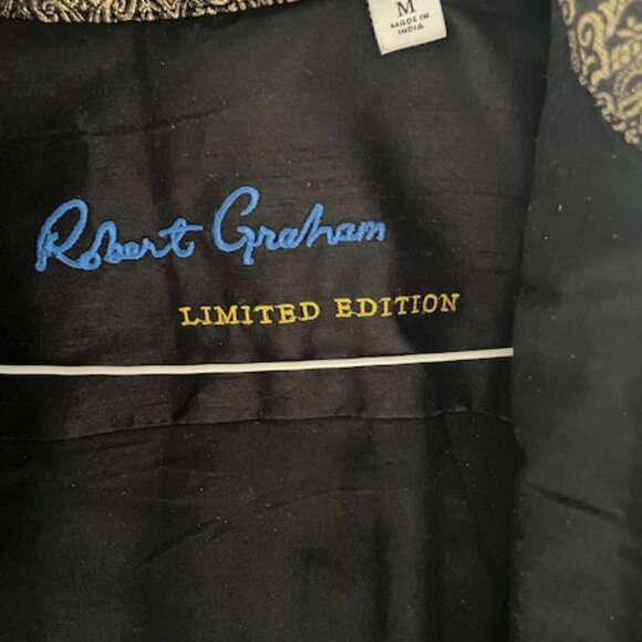 Robert Graham Limited Edition Path to 20 Men's Medium Shirt - Picture 2 of 8